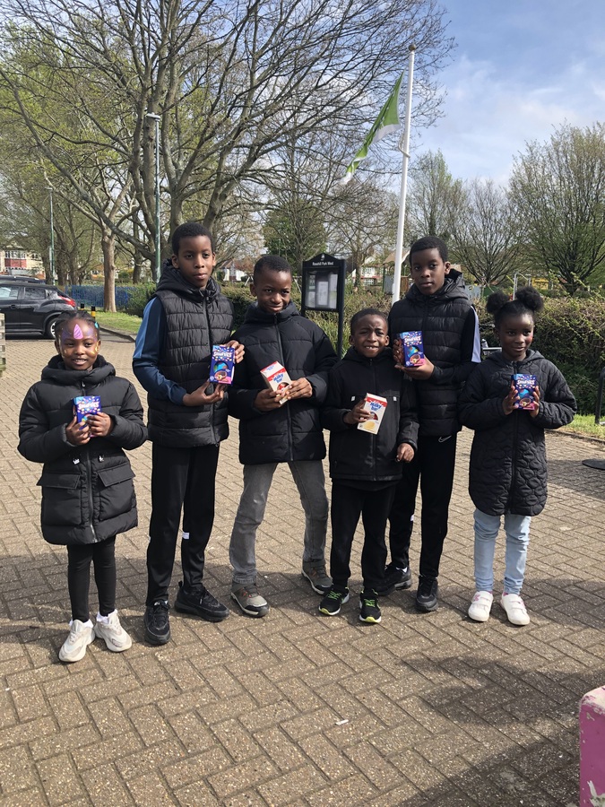 Happy family winners